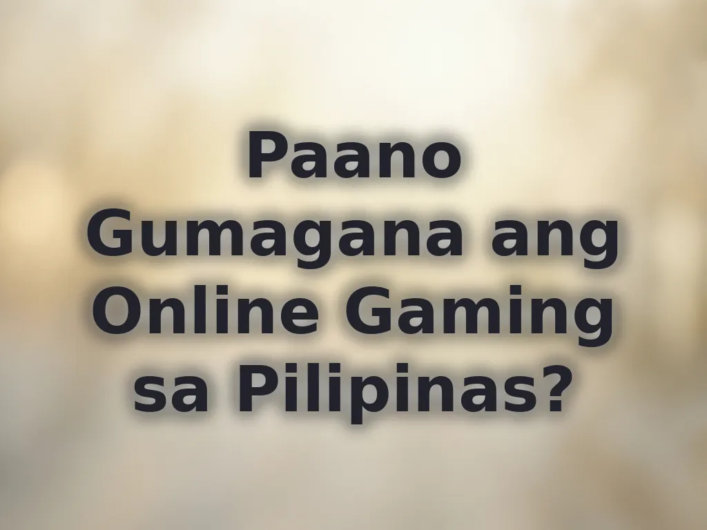 Online Gambling PH Mechanics